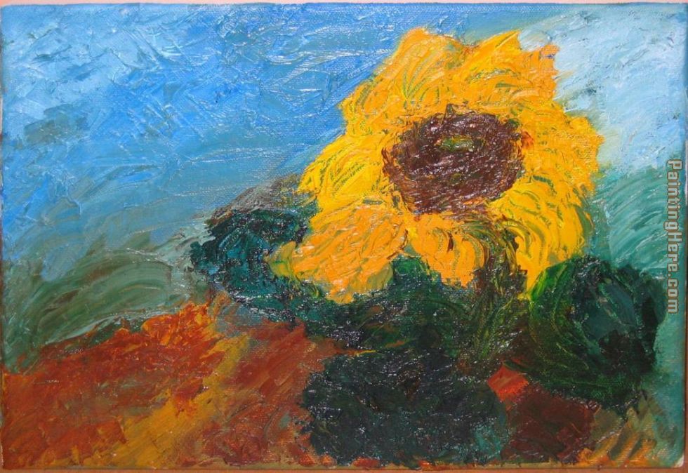 Unknown Artist sunflower I